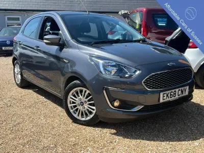 Used Ford Ka Plus Zetec 70 HP (51 kW) 2018 Grey Hatchback