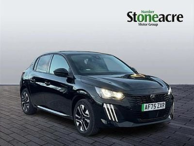 Black New 2025 Peugeot e-208 Allure Hatchback | £20,495 (Fair price)