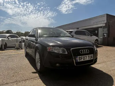 Used Audi A4 Advanced 197 HP (144 kW) 2007 Black Sedan