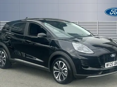 Used Ford Puma Titanium 125 HP (91 kW) 2025 Black SUV
