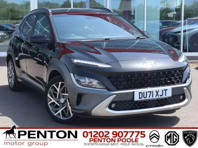 Used Hyundai Kona Premium 141 HP (103 kW) 2021 Black SUV