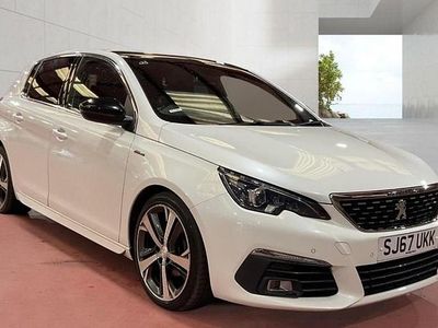 Used Peugeot 308 GT-line 120 HP (88 kW) 2017 White Hatchback