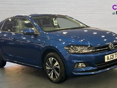 Blue Used 2021 VW Polo Match Hatchback | £13,349 (Fair price)