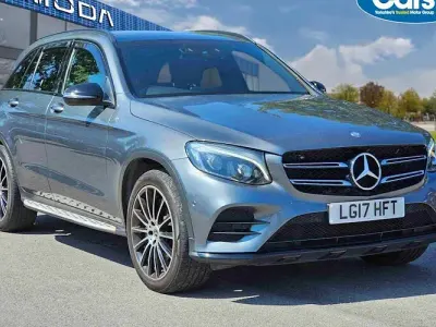 Used Mercedes GLC250 AMG line 204 HP (150 kW) 2017 Grey SUV