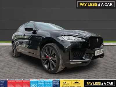 Used Jaguar F-Pace S 300 HP (220 kW) 2019 Black SUV