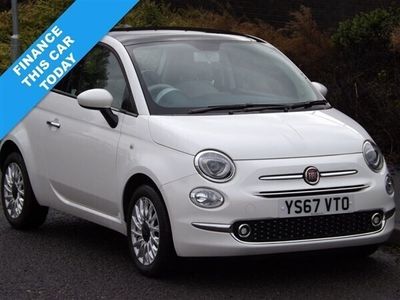 used Fiat 500 1.2 LOUNGE 3d 69 BHP Hatchback