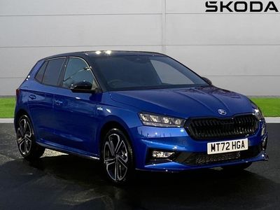 Used Skoda Fabia Monte Carlo 150 HP (110 kW) 2023 Blue Hatchback