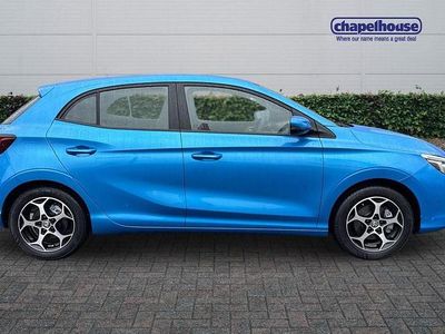 Usado MG MG3 2024 Azul Citadino