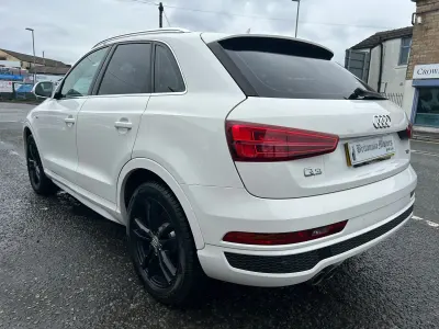 Used Audi Q3 S-Line 150 HP (110 kW) 2015 White SUV