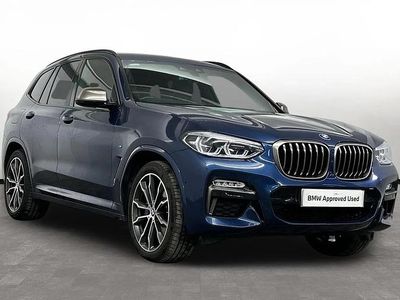 Used BMW X3 M Sport 355 HP (261 kW) 2019 Blue SUV