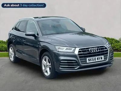 Used Audi Q5 S-Line 252 HP (185 kW) 2018 Grey SUV