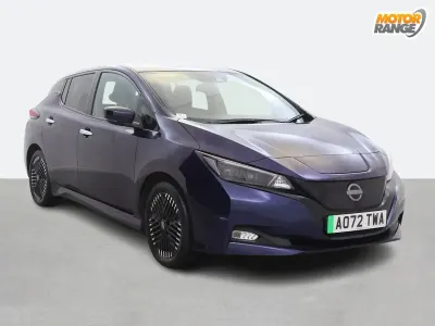 Used Nissan Leaf Tekna 110 kW (150 HP) 2022 Blue Hatchback