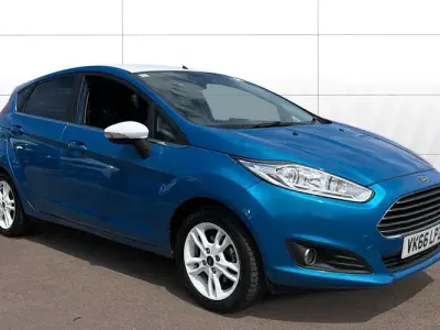 Used Ford Fiesta Zetec 82 HP (60 kW) 2016 Blue Hatchback