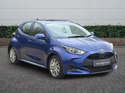 Used Toyota Yaris Hybrid 2023 Blue Hatchback