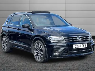 Begagnad VW Tiguan R-line 150 HK (110 kW) 2017 Svart SUV