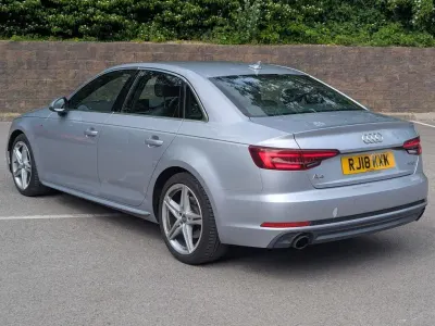Used Audi A4 S-Line 2018 Silver Sedan