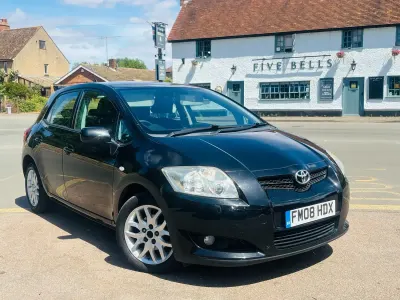 Used Toyota Auris T3 122 HP (89 kW) 2008 Black Hatchback