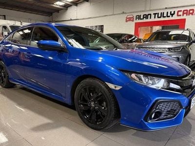 Used Honda Civic SR 126 HP (92 kW) 2018 Blue Hatchback