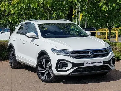 Used VW T-Roc R-line 150 HP (110 kW) 2023 White SUV