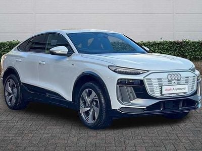 White New 2025 Audi Q6 e-tron S-Line SUV | £62,995 (Super price)