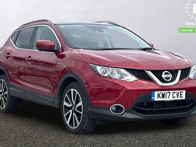 Used Nissan Qashqai Tekna 131 HP (96 kW) 2017 Red SUV
