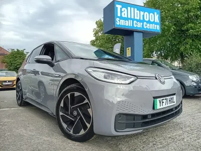 Begagnad VW ID.3 Pro Performance 150 kW (204 HK) 2021 Grå Halvkombi