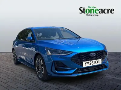 New Ford Focus ST-Line X 153 HP (112 kW) 2026 Blue Hatchback