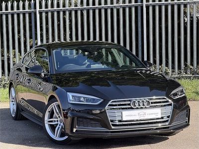 Used Audi A5 S-Line 190 HP (139 kW) 2020 Black Coupe