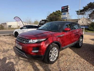 Used Land Rover Range Rover evoque Pure 2015 Red Estate
