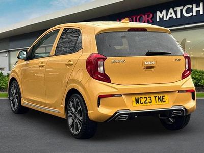 Used Kia Picanto GT-Line 2023 Yellow Hatchback