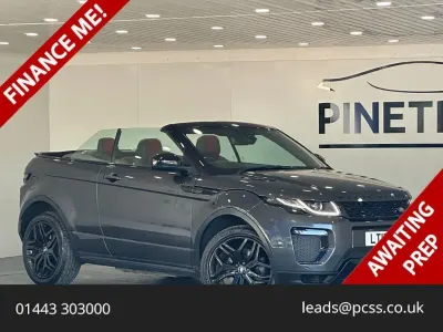 Used Land Rover Range Rover evoque HSE Dynamic 240 HP (176 kW) 2017 Grey Cabriolet
