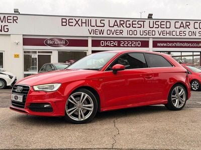 Used Audi A3 S-Line 184 HP (135 kW) 2014 Red Hatchback