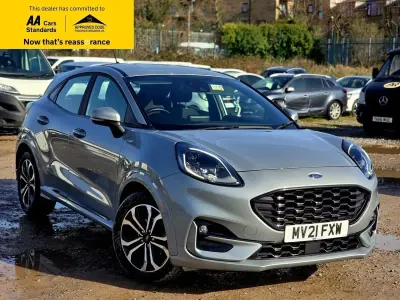 Usado Ford Puma ST-Line 125 HP (91 kW) 2021 Prateado SUV