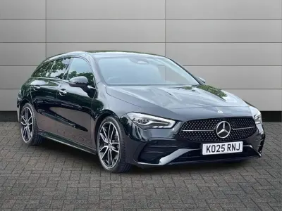 Used Mercedes CLA200 AMG Line Premium 161 HP (118 kW) 2025 Black Estate