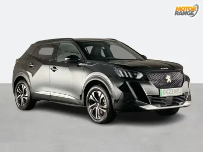 Used Peugeot e-2008 GTi 100 kW (136 HP) 2023 Black SUV