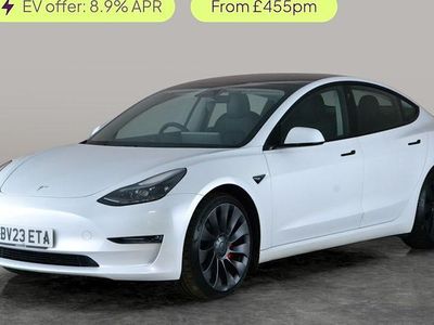 Used Tesla Model 3 Performance 461 kW (627 HP) 2023 White Sedan