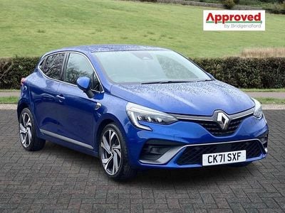 Used Renault Clio V RS Line 90 HP (66 kW) 2021 Blue Hatchback