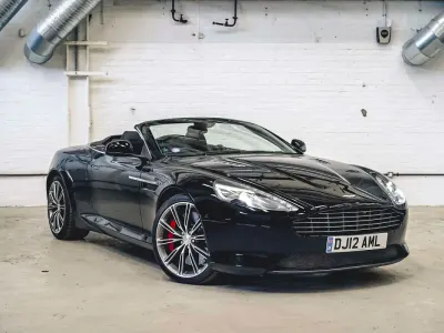 Used Aston Martin Virage 2012 Black Cabriolet