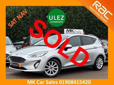 Used Ford Fiesta Titanium 100 HP (73 kW) 2019 Silver Hatchback