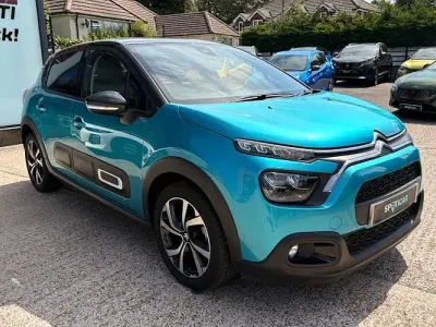 Used Citroën C3 PureTech 110 HP (80 kW) 2023 Blue Hatchback