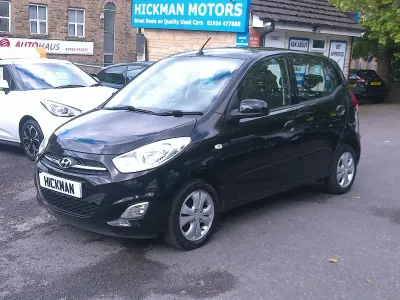 Used Hyundai i10 Active 86 HP (63 kW) 2012 Black Hatchback