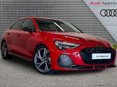 Used Audi A3 Black Edition 147 HP (108 kW) 2025 Red Hatchback