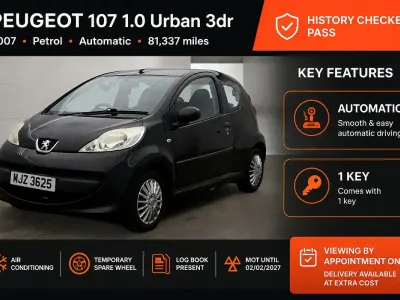 Used Peugeot 107