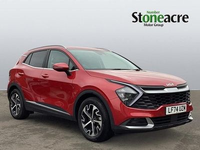 Used Kia Sportage 157 HP (115 kW) 2024 Red SUV