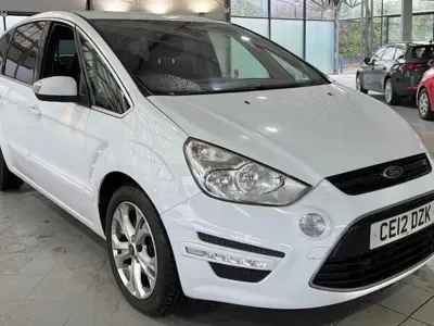 Used Ford S-MAX Titanium 163 HP (119 kW) 2012 White MPV