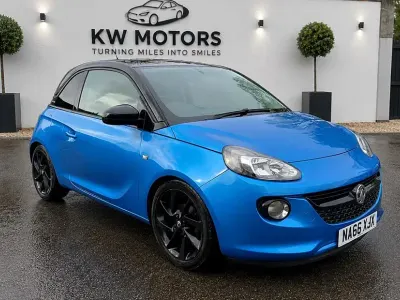 Used Vauxhall Adam 70 HP (51 kW) 2016 Blue Hatchback