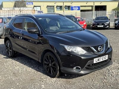 Used Nissan Qashqai Tekna 2017 Black SUV