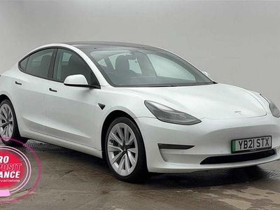White Used 2021 Tesla Model 3 Long Range AWD Sedan | £15,799 (Fair price)