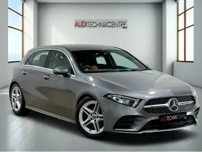 Used Mercedes A200 AMG Line Premium 163 HP (119 kW) 2019 Grey Hatchback