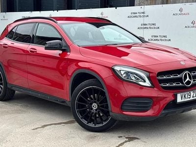 Used Mercedes GLA180 AMG line 122 HP (89 kW) 2019 Red SUV